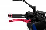 Brake lever without adapter PUIG 120RA 3.0 hosszú red/blue