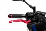 Brake lever without adapter PUIG 120RN 3.0 hosszú red/black