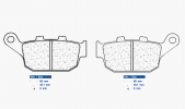 Fékbetét CL BRAKES 1250 RX3