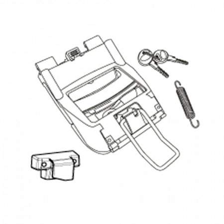 Set mechanism SHAD D1B44MAR SH44