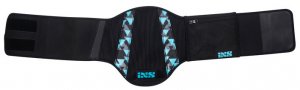 Women's kidney belt iXS SHAPED black-turquoise DS