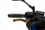 Brake lever without adapter PUIG 130OA 3.0 rövid gold/blue