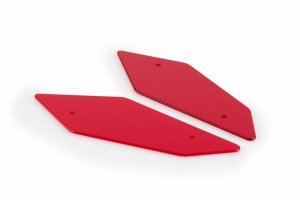 Side spoilers PUIG 20621R DOWNFORCE piros