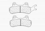 Fékbetét CL BRAKES 1263 ATV1