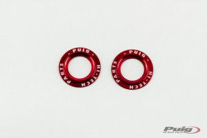 Rings for axle sliders PUIG PHB19 alumínium piros