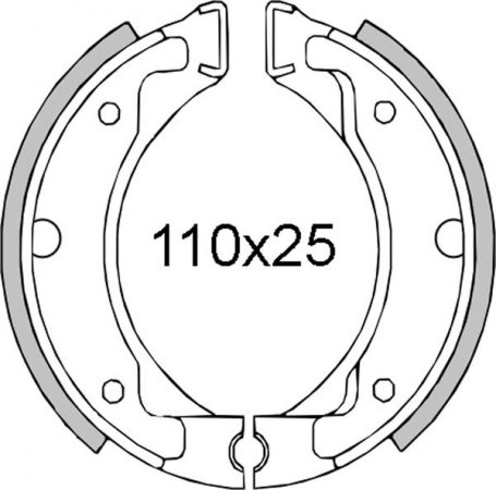 Fékpofák RMS 225120051