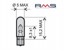 Izzó RMS 246510255 fehér 12V 2W