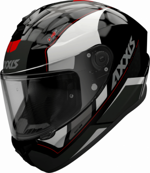 FULL FACE helmet AXXIS DRAKEN S wind gloss pearl white XXL