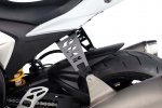 Exhaust brackets PUIG 5002N black bal