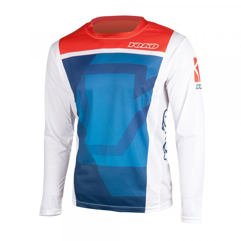 MX jersey YOKO KISA blue / red XXXL