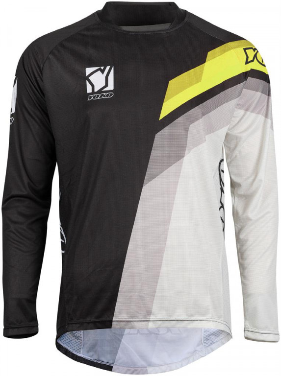 MX jersey kids YOKO VIILEE black / white / yellow XL