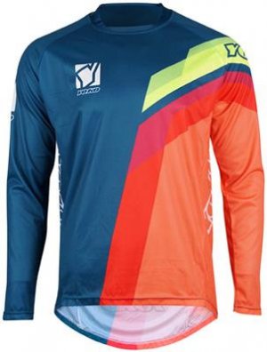 MX jersey kids YOKO VIILEE blue/ orange / yellow L