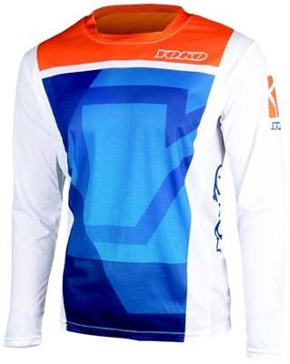 MX jersey kids YOKO KISA blue / orange XL