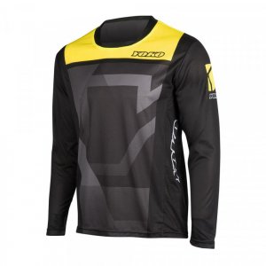 MX jersey kids YOKO KISA black / yellow XL