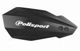 Handguard POLISPORT 8308500011 MX BULLIT with mounting system Black