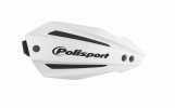 Handguard POLISPORT 8308600002 BULLIT FWA with universal mounting kit White