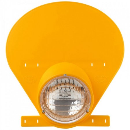 Fejidom lámpával POLISPORT 8667500001 with halogen bulb Dark yellow