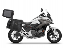 Complete set of SHAD TERRA TR40 adventure saddlebags and SHAD TERRA BLACK aluminium 55L topcase, inc SHAD HONDA NC 750 X