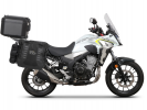 Complete set of SHAD TERRA TR40 adventure saddlebags and SHAD TERRA BLACK aluminium 55L topcase, inc SHAD HONDA CB 500 X