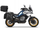 Complete set of SHAD TERRA TR40 adventure saddlebags and SHAD TERRA BLACK aluminium 48L topcase, inc SHAD CF Moto 800MT