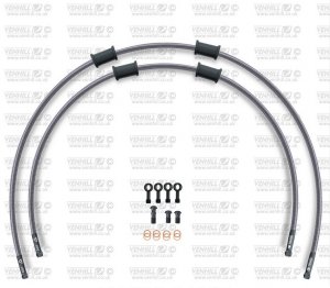 CROSSOVER Front brake hose kit Venhill SUZ-10013FB POWERHOSEPLUS (2 tömlő egy készletben) Clear hoses, black fittings