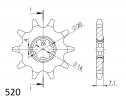 Első lánckerék SUPERSPROX CST-1407:10 10 fogak,520