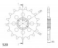 Első lánckerék SUPERSPROX CST-1423:17 17 fogak,520