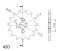 Első lánckerék SUPERSPROX 13 fogak,420