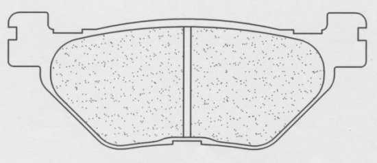 Fékbetét CL BRAKES 1084 RX3