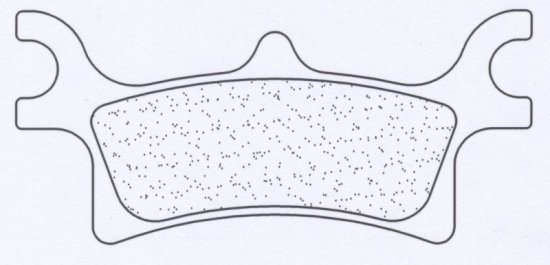 Fékbetét CL BRAKES 1165 ATV1