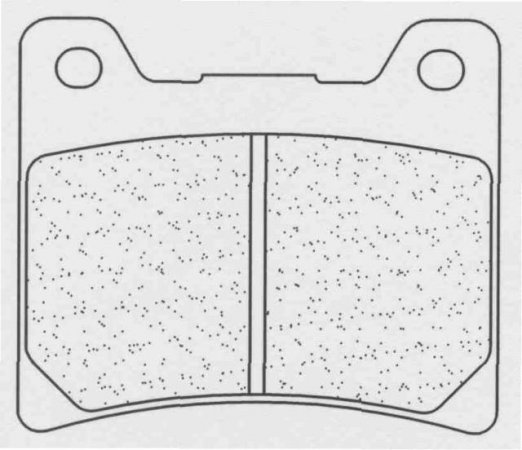 Fékbetét CL BRAKES 2283 A3+