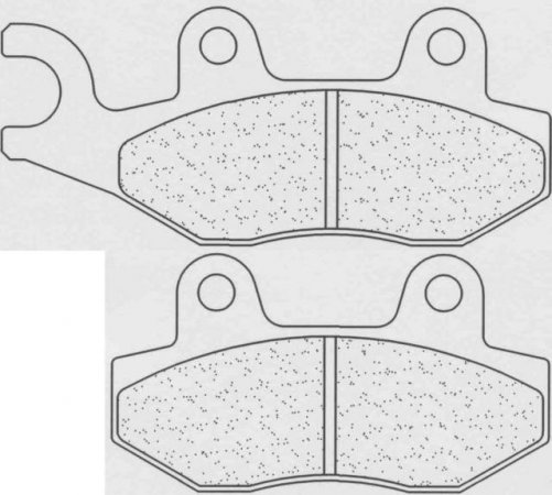 Fékbetét CL BRAKES 2288 S4