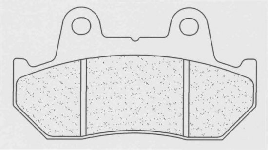 Fékbetét CL BRAKES 2289 A3+