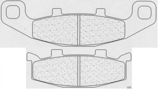 Fékbetét CL BRAKES 2304 RX3