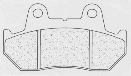 Fékbetét CL BRAKES 2382 RX3