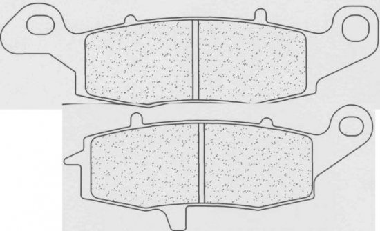 Fékbetét CL BRAKES 2384 RX3