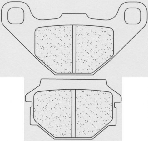 Fékbetét CL BRAKES 2472 RX3