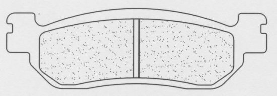 Fékbetét CL BRAKES 2828 RX3