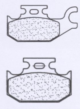 Fékbetét CL BRAKES 3090 MSC