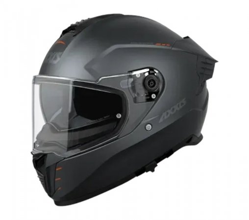 FULL FACE helmet AXXIS HAWK SV solid a2 matt titanium XXL