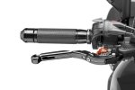 Brake lever without adapter PUIG 19NNT extendable folding fekete/narancssárga