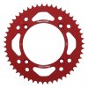 Rear ALU sprocket SUPERSPROX RAL-209:51-RED piros 51 fogak,420