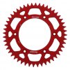 Rear ALU sprocket SUPERSPROX RAL-210:48-RED piros 48 fogak,520