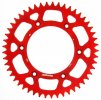 Rear ALU sprocket SUPERSPROX RAL-210:49-RED piros 49 fogak,520