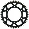 Rear ALU sprocket SUPERSPROX RAL-210:50-BLK fekete 50 fogak,520