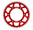 Rear ALU sprocket SUPERSPROX RAL-210:51-RED piros 51 fogak,520