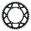 Rear ALU sprocket SUPERSPROX RAL-245:48-BLK fekete 48 fogak,520