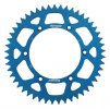 Rear ALU sprocket SUPERSPROX RAL-245:49-BLU kék 49 fogak,520