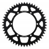 Rear ALU sprocket SUPERSPROX RAL-460:50-BLK fekete 50 fogak,520