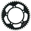 Rear ALU sprocket SUPERSPROX RAL-4:46-BLK fekete 46 fogak,420